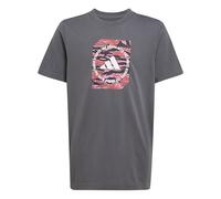 adidas Jungen Camo Box Junior Boys Tshirt, Grey Five, 15-16 Years