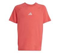 adidas Jungen Goto PZ T-Shirt, Pure Ruby/Semi Lucid Red/Reflective Silver, 5-6 Years