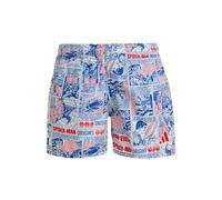 adidas Jungen Marvel Spider-Man Swim Shorts, Team Royal Blue/Pure Ruby, 4-5 Years