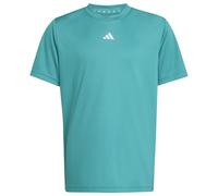 adidas - Junior's Train Essentials Logo Regular Fit T-Shirt - T-shirt technique - 140 - pure teal / white
