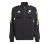 adidas Juve Pre JKT Veste de survêtement, Noir/Jaune, L Homme