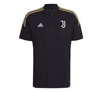 adidas Juve TR Polo (Short Sleeve), Noir, m Homme