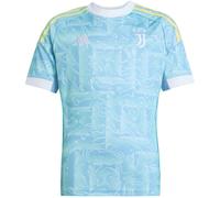 Adidas Juventus Away Shirt 2025 2026 Juniors Bleu 13 ans Male