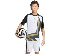 adidas Juventus Maillot d'échauffement Jr 26/27 Blanc/Noir/Or 164