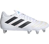 Adidas Kakari Elite Adults Soft Ground Rugby Boots Wht/Blk/luc 8 (42) Male