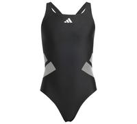 adidas - Kid's 3 Bar Logo C-Back Suit - Maillot de bain - 116 - black / white