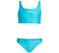 adidas - Kid's 3-Stripes BLD Bikini - Bikini - 164 - lucid cyan / flash aqua