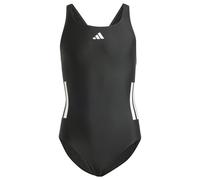 adidas - Kid's 3 Stripes Bold Swimsuit - Maillot de bain - 104 - black / white