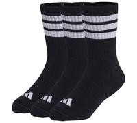 adidas Chaussettes Kid's 3-Stripes Concept Crew 3-Pack multifonctions EU 19-21 Noir/Blanc/Blanc