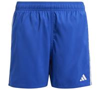 adidas - Kid's 3 Stripes Shorts - Boardshort - 128 - team royal blue / white