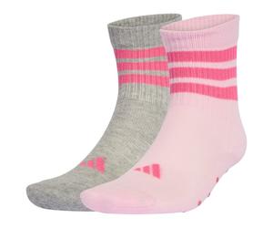 adidas - Kid's Anti Slip Socks - Chaussettes multifonctions - EU 19-21 - clear pink / medium grey heather