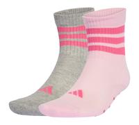 ADIDAS PERFORMANCE Chaussettes de sport gris chiné / rose / rose clair, Taille 22-24