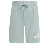 adidas - Kid's Bold Knit Shorts 210 - Short - 140 - wonder sage / white