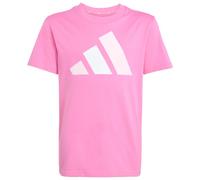 adidas - Kid's Bold Tee 160 - T-shirt - 128 - pink fusion / clear pink / white