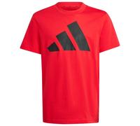 adidas - Kid's Bold Tee 160 - T-shirt - 152 - pure ruby / black