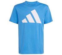 adidas - Kid's Bold Tee 160 - T-shirt - 176 - ray blue / white