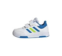 adidas Kids' Chaussure à Scratch Tensaur, Cloud White/Bright Royal/Solar Slime, 36 2/3