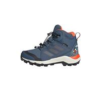 adidas Kids' Chaussure de randonnée Terrex Disney Mid Gore-Tex, Wonder Steel/Grey Three/Semi Impact Orange, 34