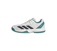 adidas Courtflash Chaussures toutes surfaces Enfants - blanc, bleu petrol 28