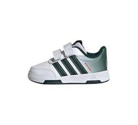 adidas Kids' Chaussure Disney Mickey Mouse Tensaur Enfants, Cloud White/Aurora Ivy/Lime Burst, 19