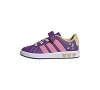 ADIDAS SPORTSWEAR Chaussure de sport 'Disney Minnie Mouse Grand Court' jaune d'or / mûre / rose, Taille 37-37,5