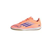 adidas Kids' Chaussures F50 Club Indoor Enfants, Beam Orange/Lucid Blue/Cloud White, 35