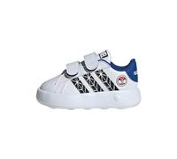 Baskets basses enfant garcons adidas GRAND COURT SPIDER-MAN CF I Blanc 23