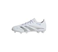 adidas Kids' Chaussure Predator League Terrain Souple/Multi-Surfaces Enfants, Cloud White/Silver Metallic/Bright Royal, 38