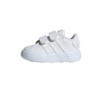 adidas Kids' Chaussure Star Wars Grand Court 2.0 BÉBÉS, Cloud White/Cloud White/Cloud White, 26