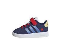 adidas Kids' Chaussures Disney Snow White Grand Court 2.0 Enfants, Dark Blue/Blue Fusion/Better Scarlet, 26 1/2
