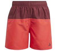 adidas - Kid's Colorbblock Shorts - Boardshort - 152 - shadow red / semi lucid red