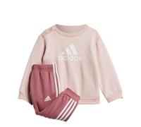 adidas Kids' Ensemble bébés Badge of Sport, Sandy Pink/White, 2-3A