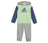adidas Kids' Ensemble sportswear Essentials Colorblock Enfants, Semi Green Spark/Preloved Ink/Medium Grey Heat, 3-6M