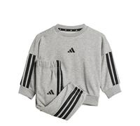 adidas Kids' Ensemble sportswear Essentials Enfants, Medium Grey Heather/Clear Pink, 18-24M