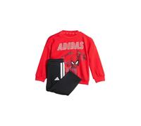 adidas Kids' Ensemble sportswear Marvel Spider-Man, Pure Ruby/White, 3-4A