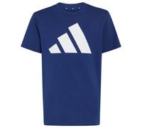 adidas - Kid's Essentials Big Logo T-Shirt - T-shirt - 140 - dark blue / white