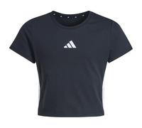 adidas - Kid's Essentials Crop - T-shirt - 152 - black / white