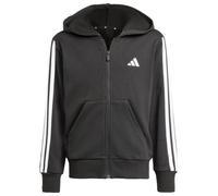 adidas - Kid's Essentials Full Zip Hoodie - Sweat à capuche - 116 - black / white