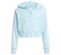 Adidas Sweatshirt Essentials zippé intégral Bleu 7-8 ans Fille