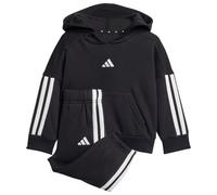 Adidas Essentials 3 Stripes Joggers Set Noir 9-12 Months Enfants