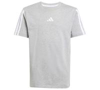 adidas Mixte Enfant Essentials 3 Stripes Shirt, Medium Grey Heather/White, 11-12 Years