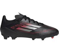 Adidas Kids F50 League Firm Ground Football Boots Black/Iron Met 5 (38) Unisex