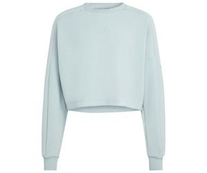 adidas - Kid's Future Icons 3-Stripes Crew - Pull - 128 - wonder sage / tactile green