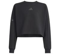 adidas - Kid's Future Icons 3-Stripes Crew - Pull - 140 - black / black