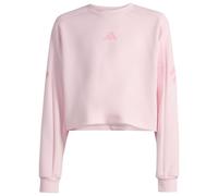 adidas - Kid's Future Icons 3-Stripes Crew - Pull - 170 - clear pink / true pink