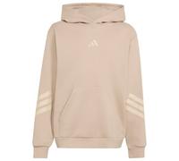 Adidas – Sweatshirt à capuche enfant – Future Icons 3 Stripes – Beige – 7/8 ans