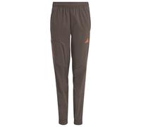 adidas - Kid's Hooded Tech Woven Pants - Pantalon de jogging - 176 - shadow olive / dusky orange