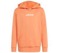 adidas - Kid's LIN FL Hoody - Sweat à capuche - 128 - dusky orange / white