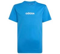 adidas - Kid's Linear Tee 160 - T-shirt - 140 - ray blue / white