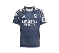 Adidas Maillot extérieur Real Madrid 2025/26 Bleu Enfant 9/10 ans Unisexe